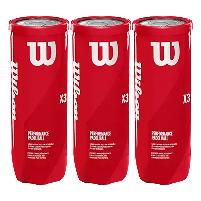 Pelotas Wilson Padel (Pack x3)
