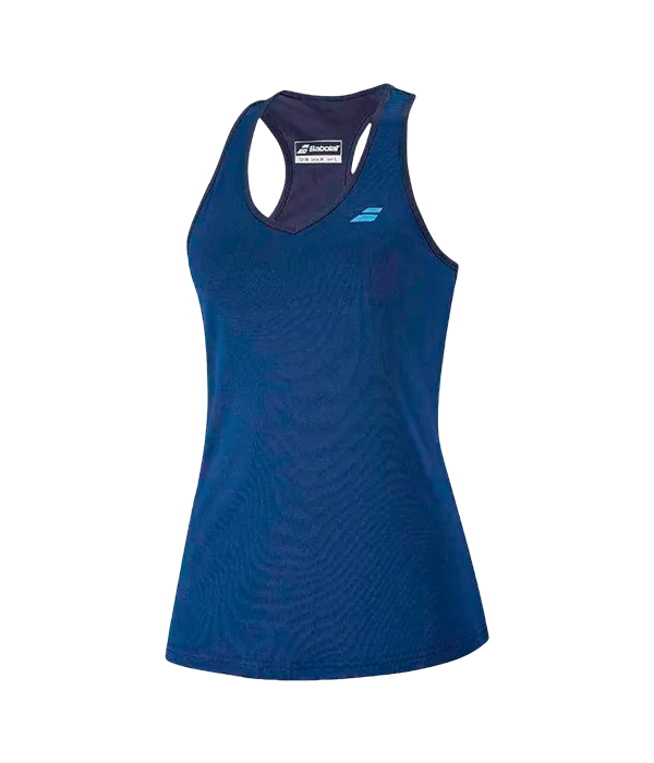 Camiseta Babolat Play Tank Top Mujer Azul