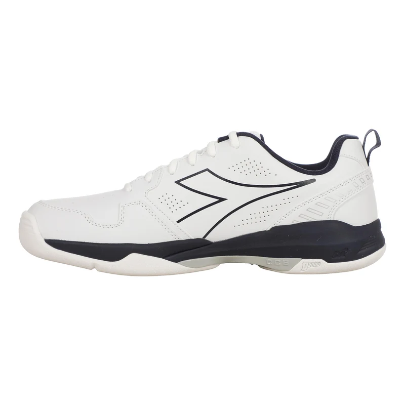S. Challenge 7 SL Teppichschuh Herren - weiß, dunkelblau