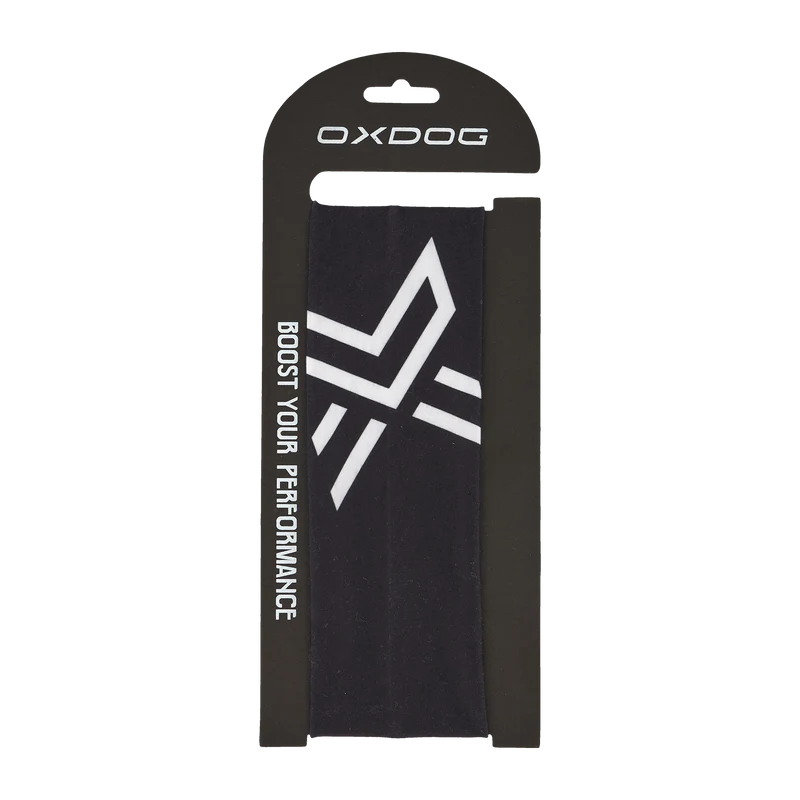 Diadema Oxdog Brillante Negro/Blanco