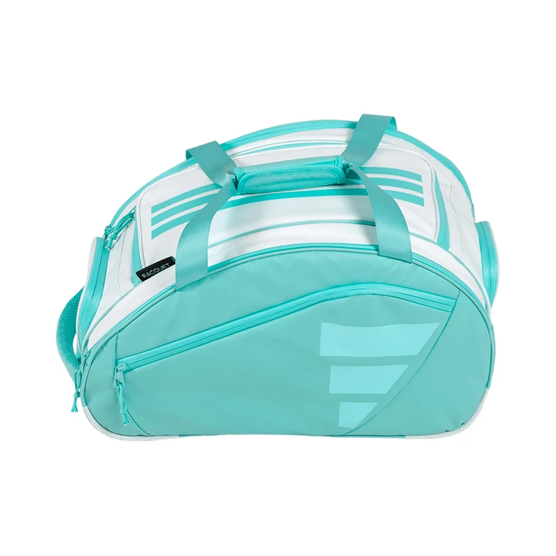 Pro Match Padelschlägertasche - weiß, blau