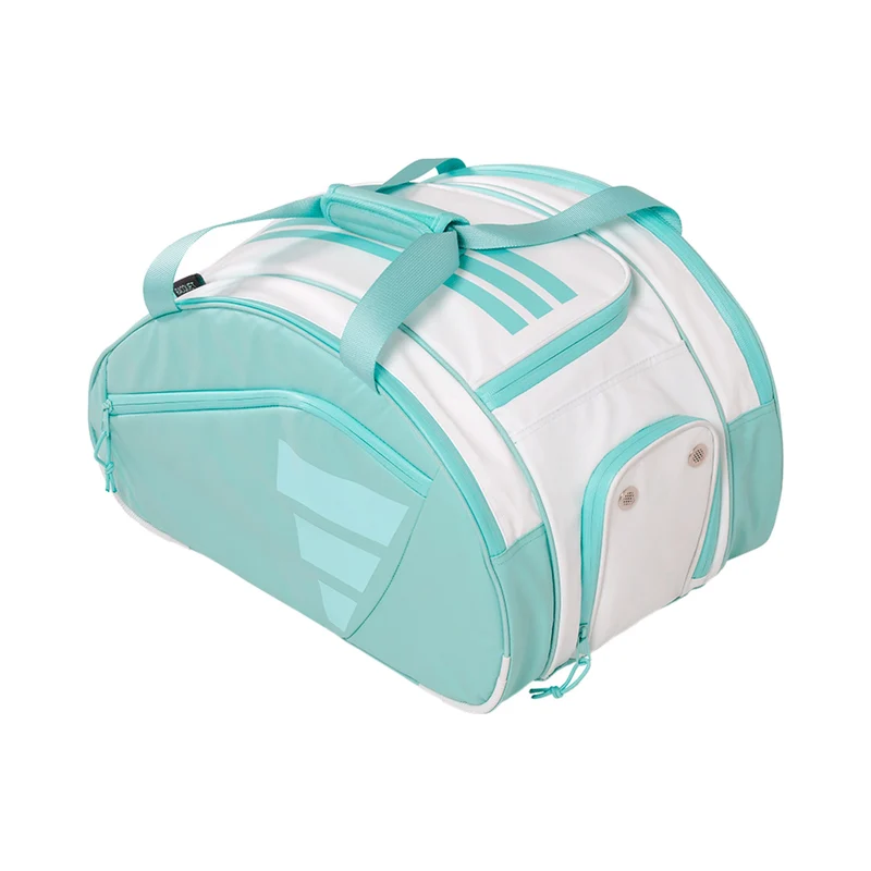 Pro Match Padelschlägertasche - weiß, blau