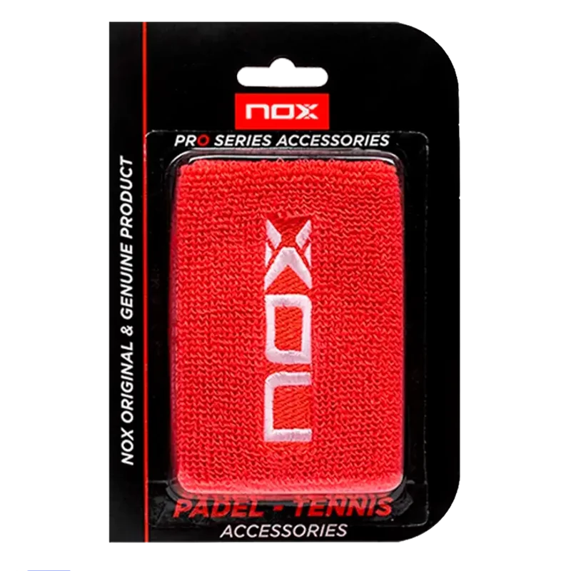 Muñequeras Nox Roja (Pack x2)