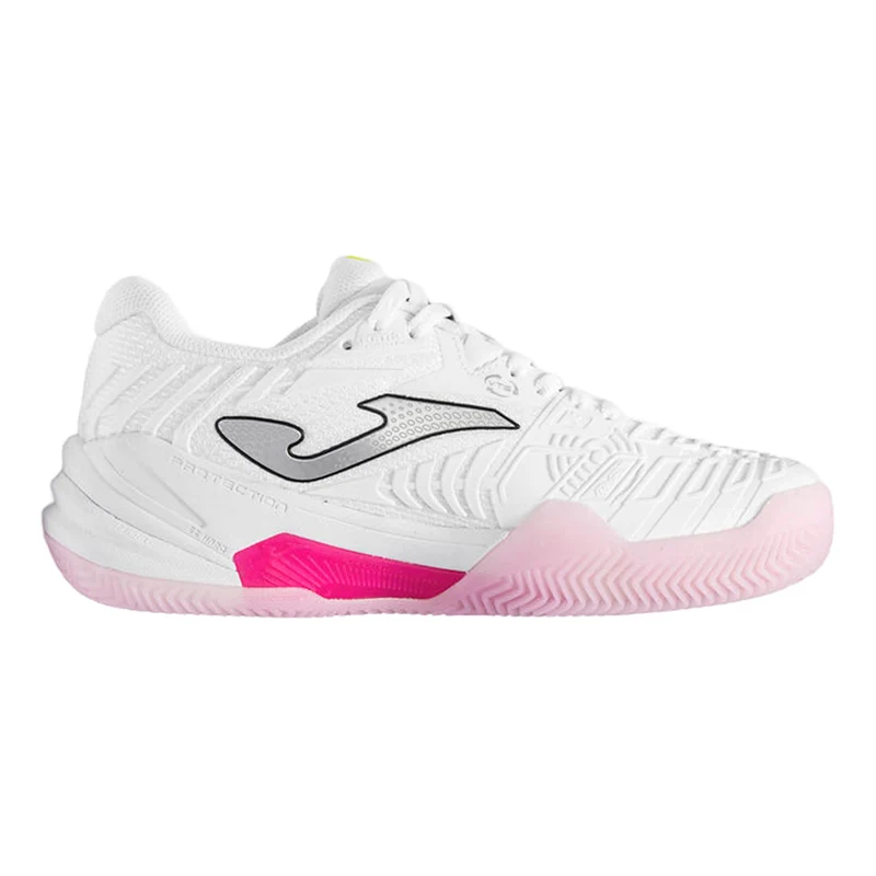 Roland Sandplatzschuh Herren - weiß, pink
