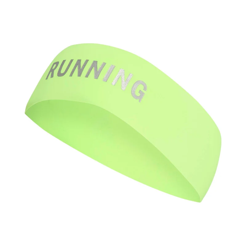 Run ClimaCool Stirnband Unisex-neongelb, weiß