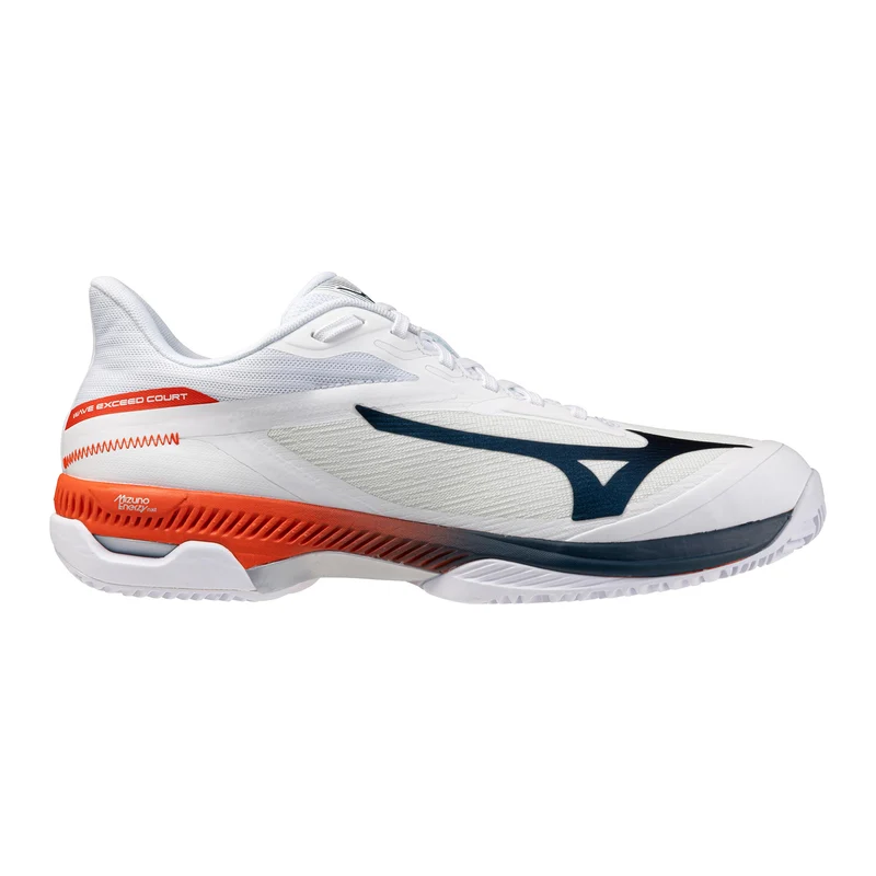 Wave Exceed Court Sandplatzschuh Herren - weiß, blau