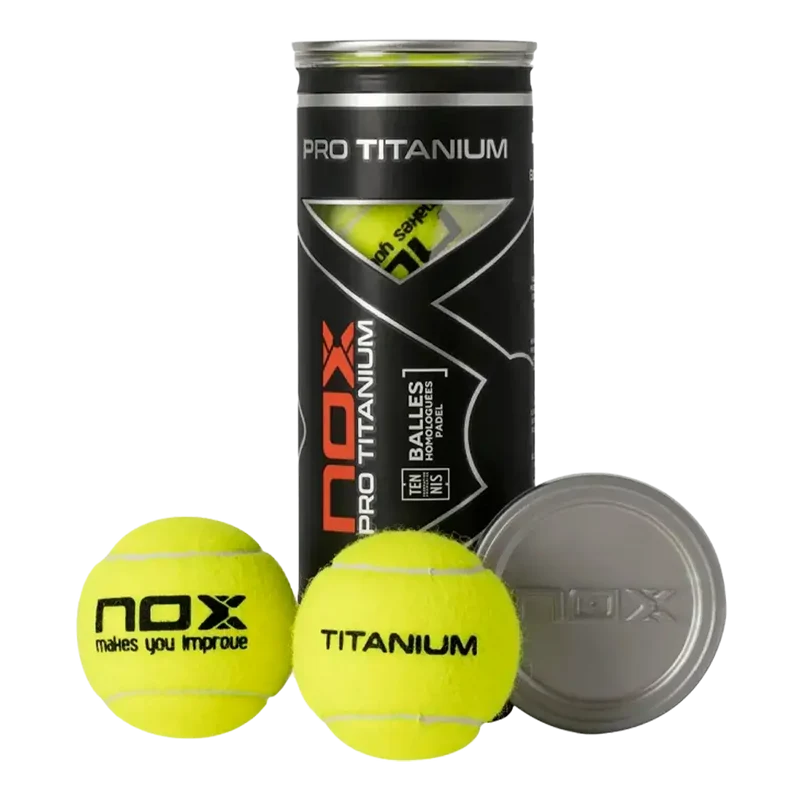 Pelotas Nox Pro Titanium (Pack x3)