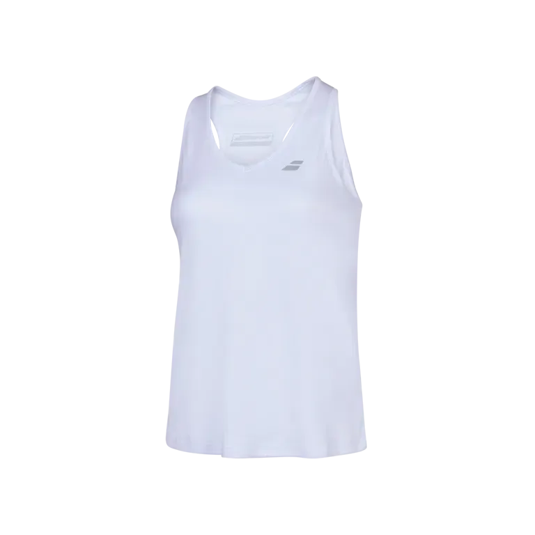 Camiseta Babolat Play Tank Top Mujer Blanco
