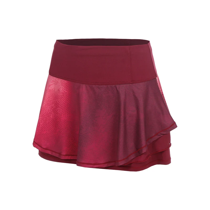 Freeze Out Layering Rock Damen - dunkelrot, pink