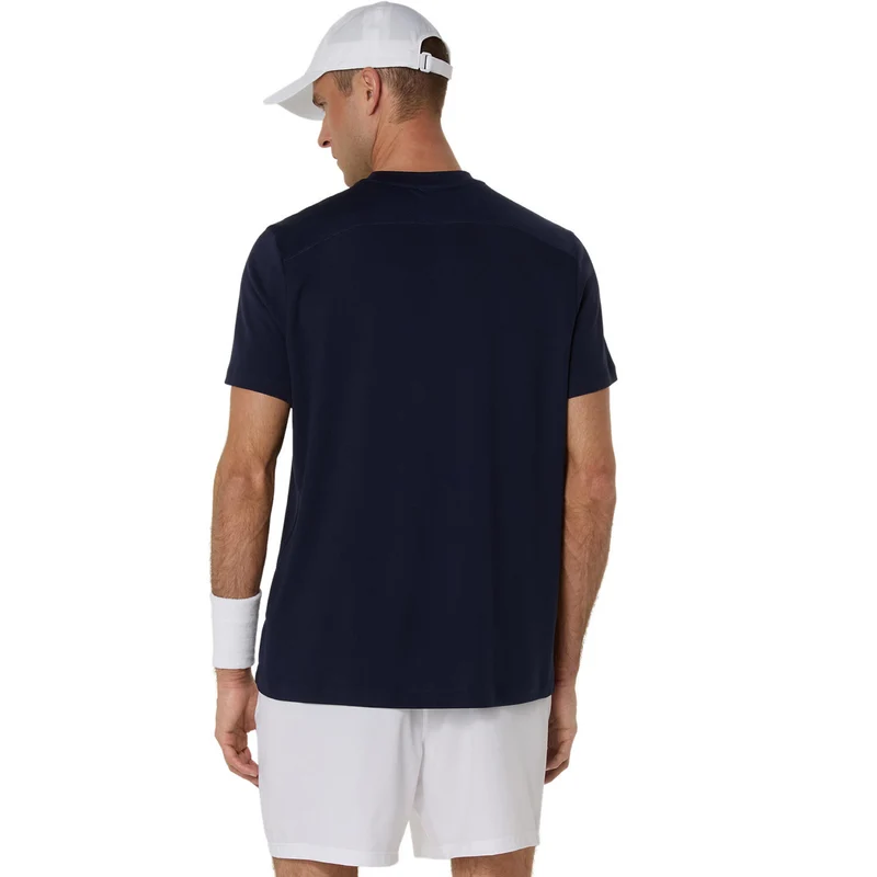 Court T-Shirt Herren-Dunkelblau