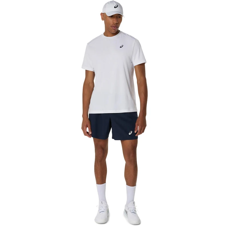 Court T-Shirt Herren-Weiß