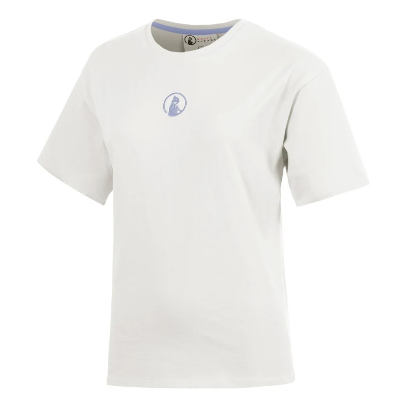 Club House Boyfriend T-Shirt Damen - creme