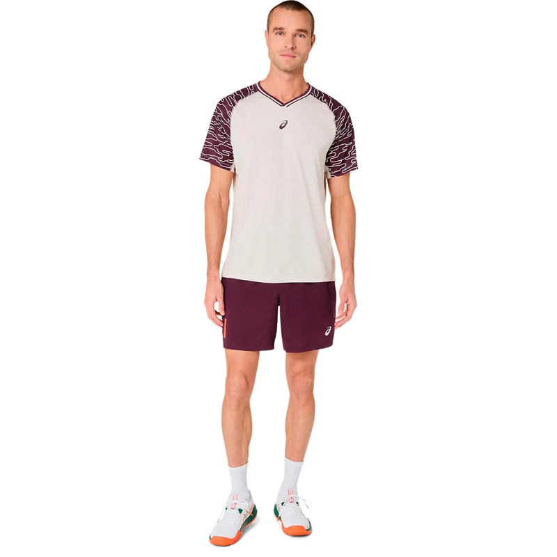 Court 7in Shorts Herren - weinrot