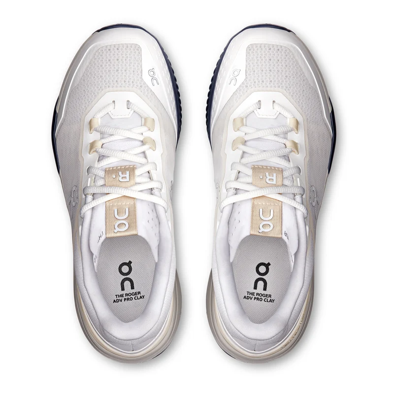 The Roger Advantage Pro Sandplatzschuh Damen-Weiß,Creme