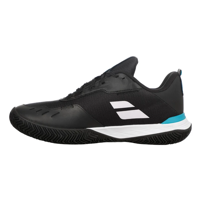 SFX EVO Sandplatzschuh Herren - schwarz, hellblau