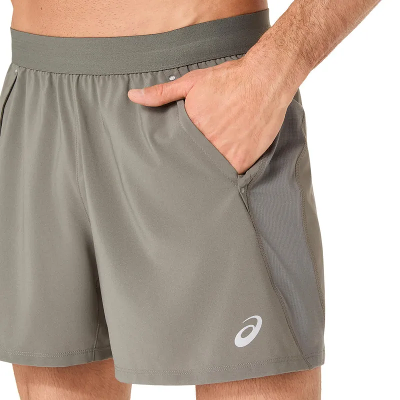 Road 5in Laufshorts Herren - grau