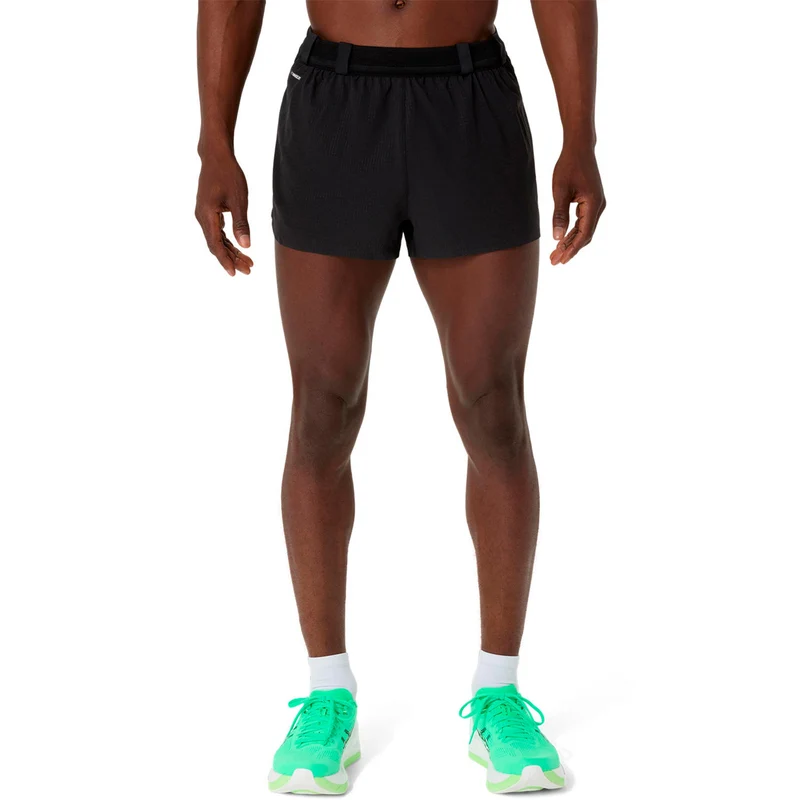 Metarun Split Laufshorts - schwarz