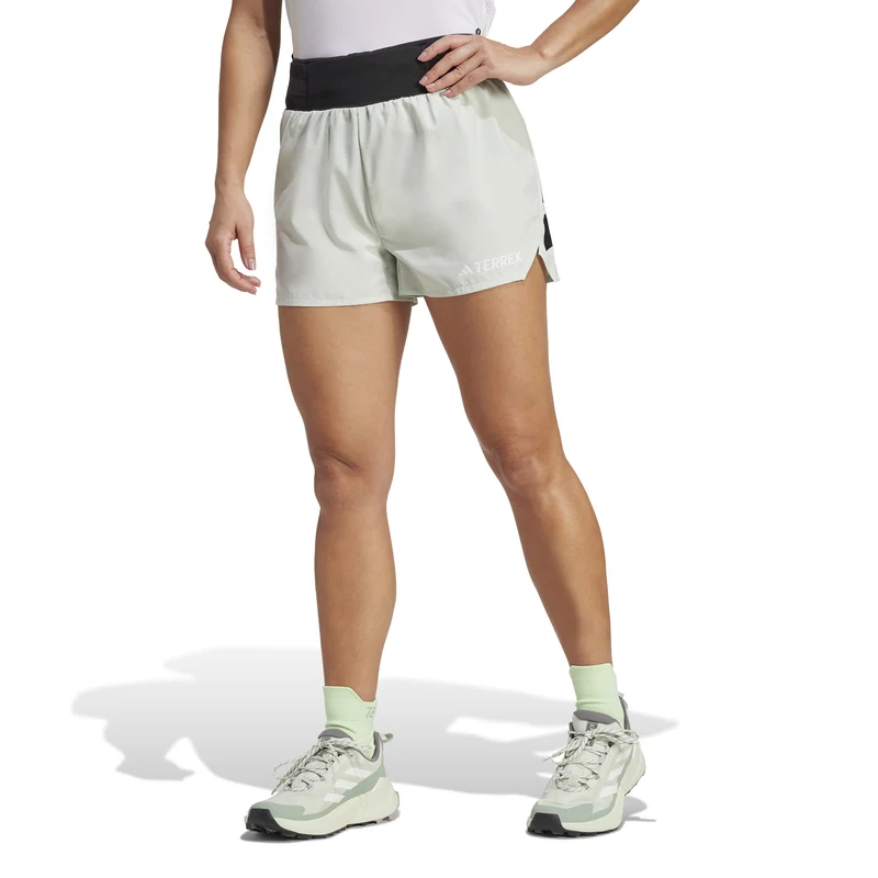 Terrex XPR 5in Laufshorts Damen-Salbei,Schwarz