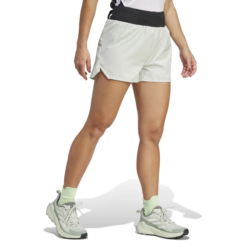Terrex XPR 5in Laufshorts Damen-Salbei,Schwarz