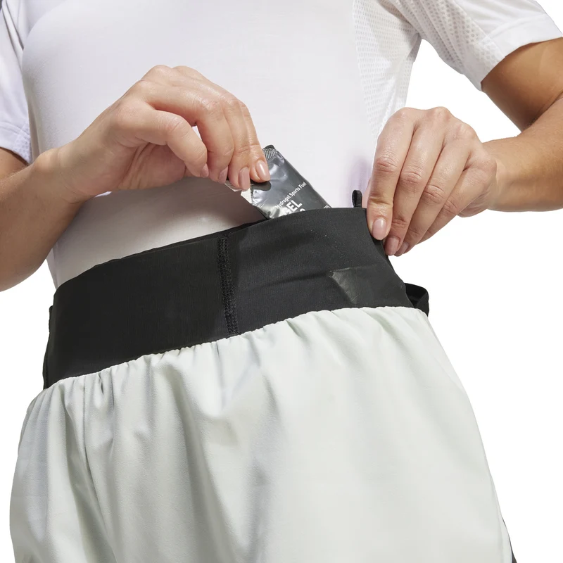 Terrex XPR 5in Laufshorts Damen-Salbei,Schwarz