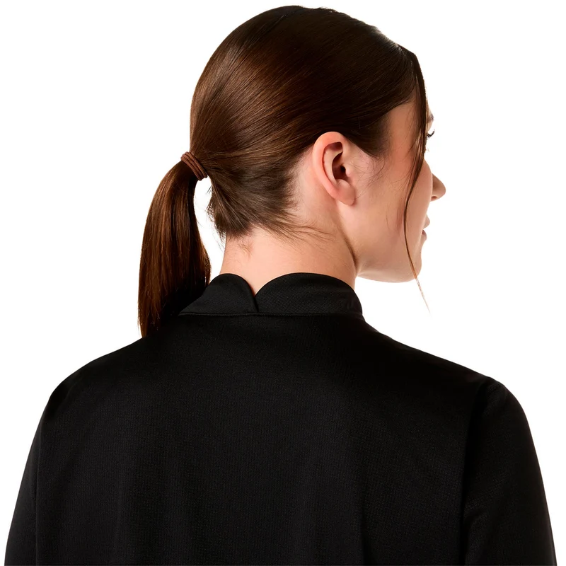 Icon 1/2 Zip Laufshirt - schwarz