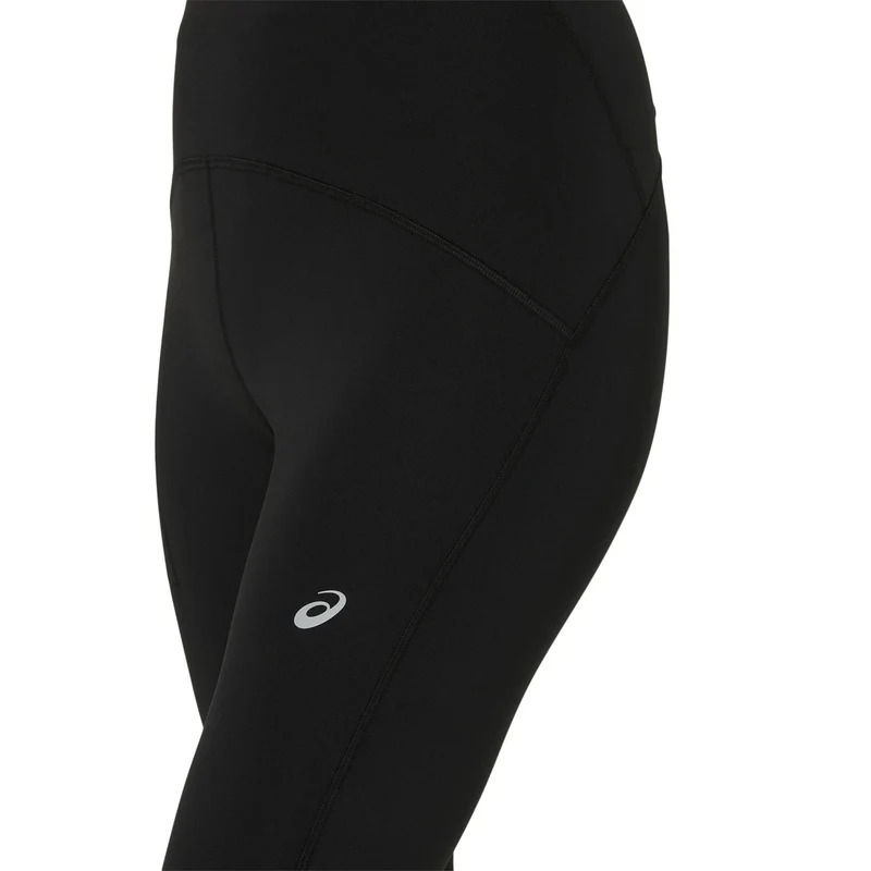 Road High Waist Lauftight Damen-schwarz