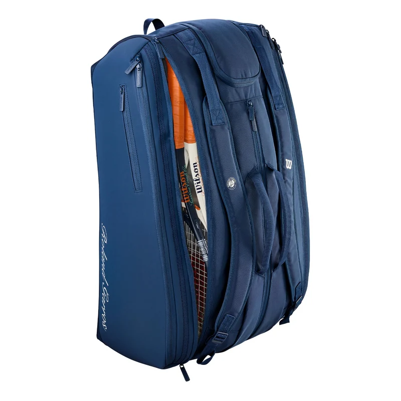 Roland Garros Sessionsoire Schlägertasche 6er - blau