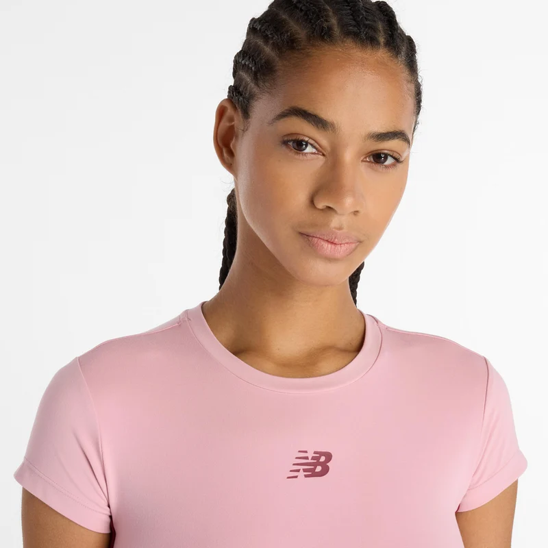 Harmony Fitted T-Shirt Damen-Pink