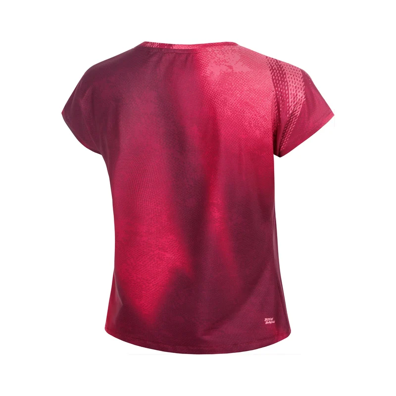 Freeze Out T-Shirt Mädchen - dunkelrot, pink