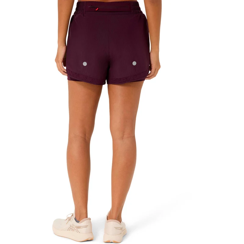 Nagino Laufshorts - weinrot