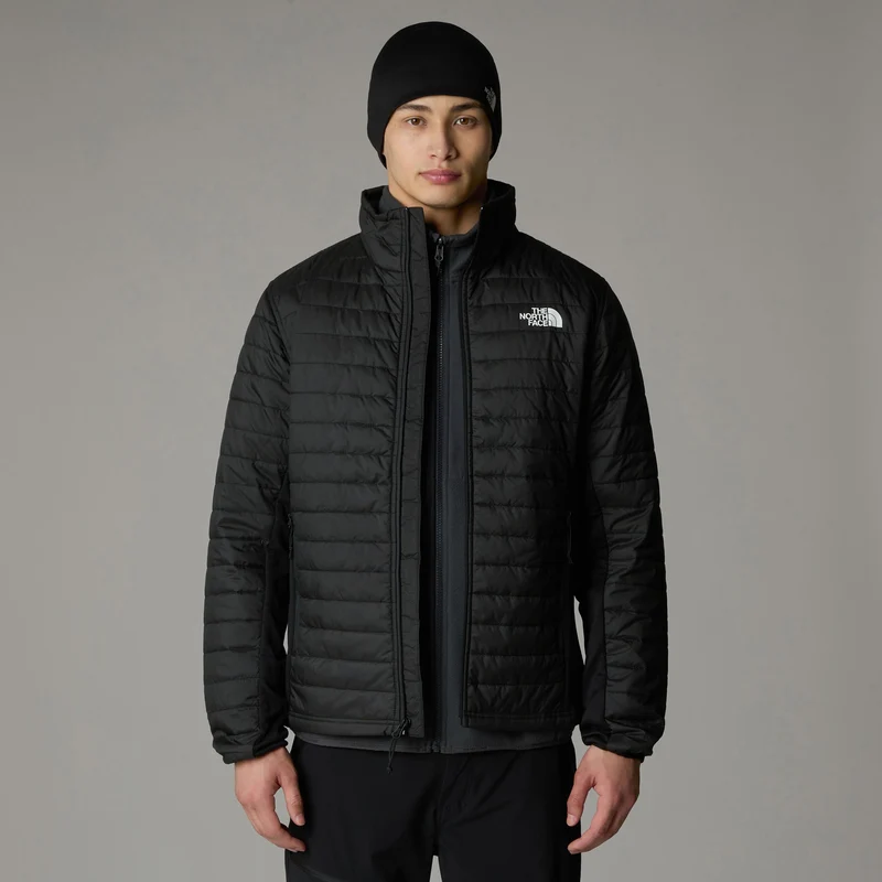 Canyonlands Hybrid Laufjacke Herren - schwarz