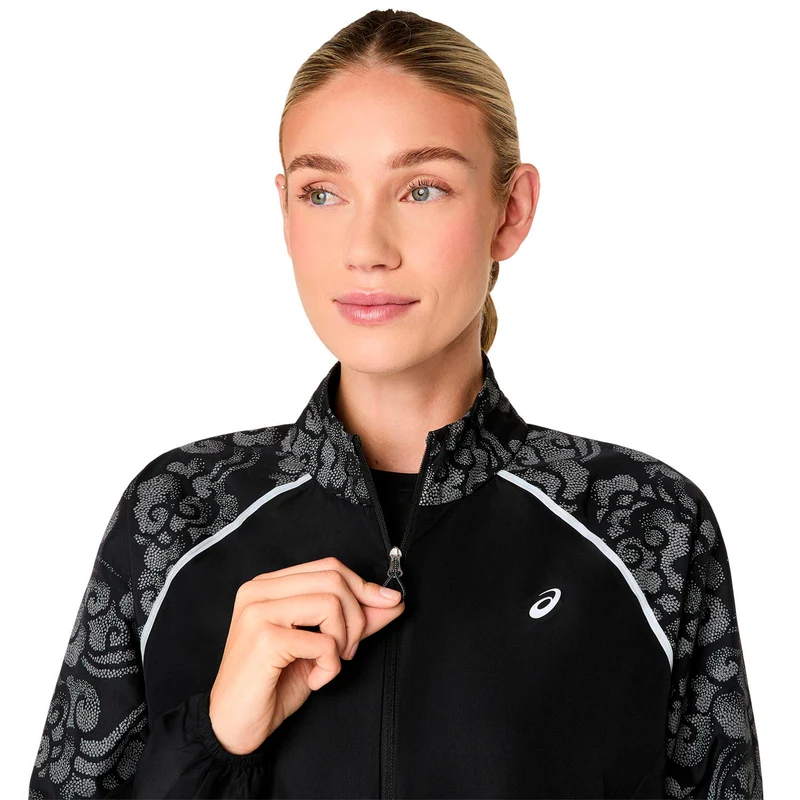 Road Lite-Show Packable Laufjacke Damen - schwarz