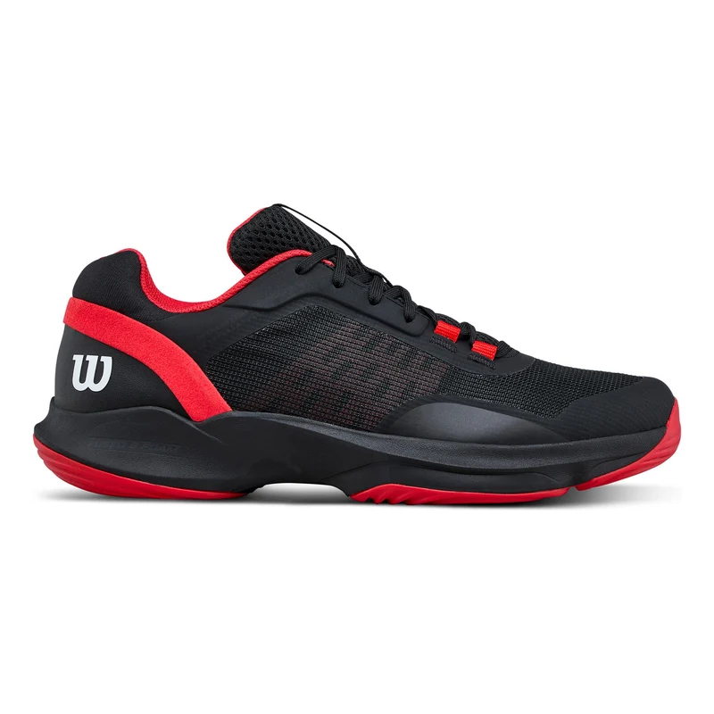 Hurakn Pro V2 Padelschuh Herren-schwarz, rot