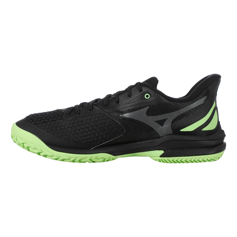 Wave Exceed Tour 7 Padelschuh Herren - schwarz, neongrün