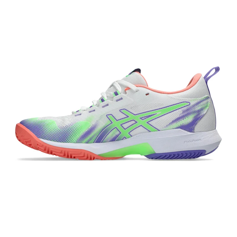 SONICSMASH FF Padelschuh Damen - weiß, neongrün