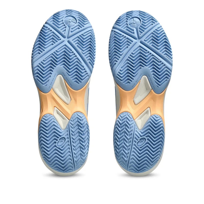 Game FF Padelschuh Damen - blaugrau, orange