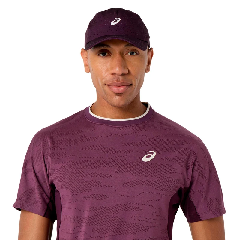 Match T-Shirt Herren - weinrot