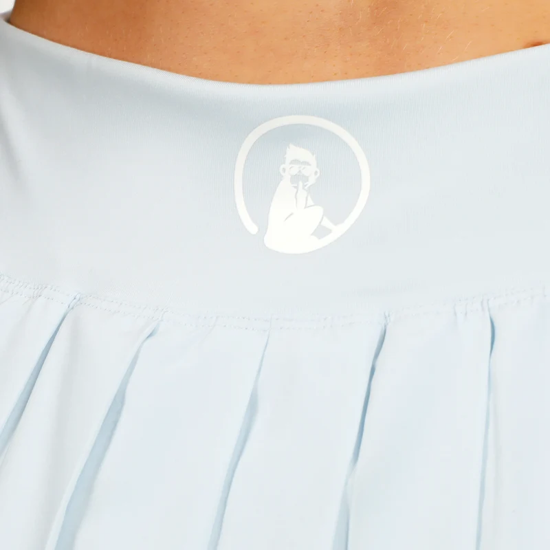 Memories Love Pleated Rock Mädchen - hellblau
