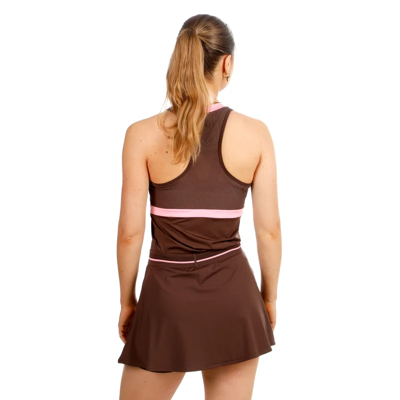 Memories Racerback 2.0 Tank-Top Damen - braun