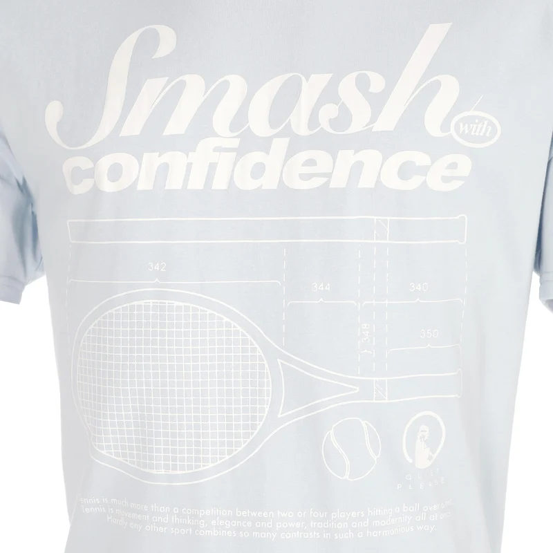 Confidence Loose Fit T-Shirt Herren - hellblau