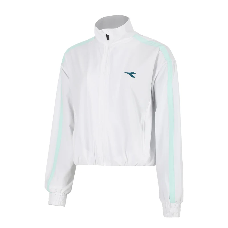 Match Trainingsjacke Damen-weiß