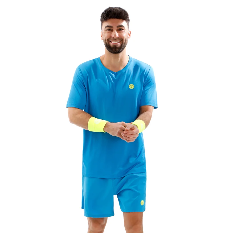 Out of Control T-Shirt Herren - blau, neongelb