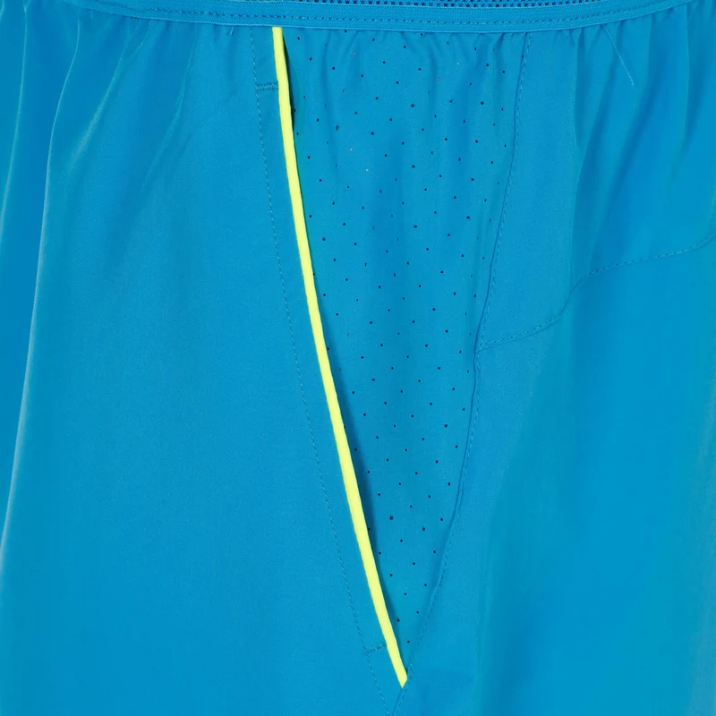 Out of Control 7in Shorts Herren - blau, neongelb