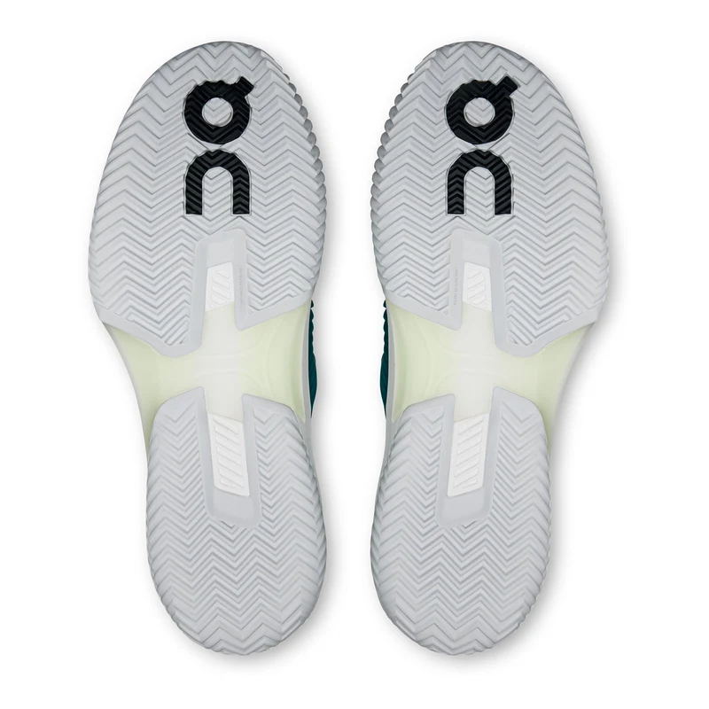 THE ROGER Pro Fire Sandplatzschuh Herren - petrol, weiß
