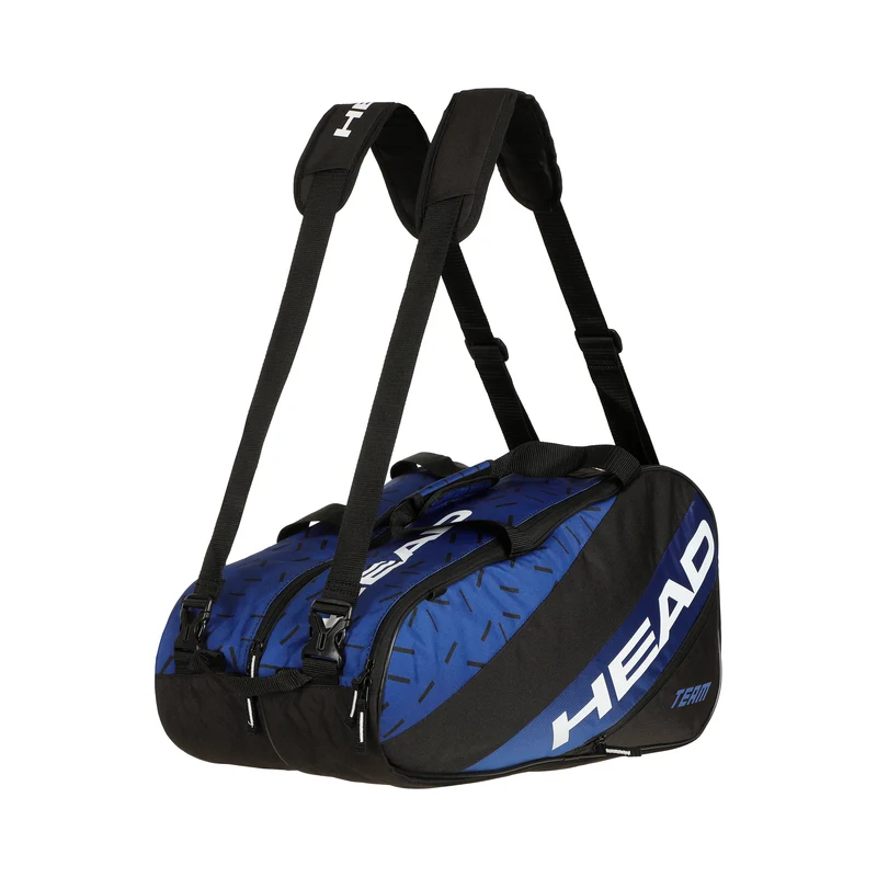 Team Padel Bag L Padelschlägertasche-Schwarz,Silber