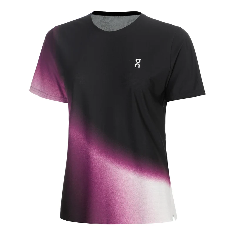 Court- Swing T-Shirt Damen - schwarz, berry
