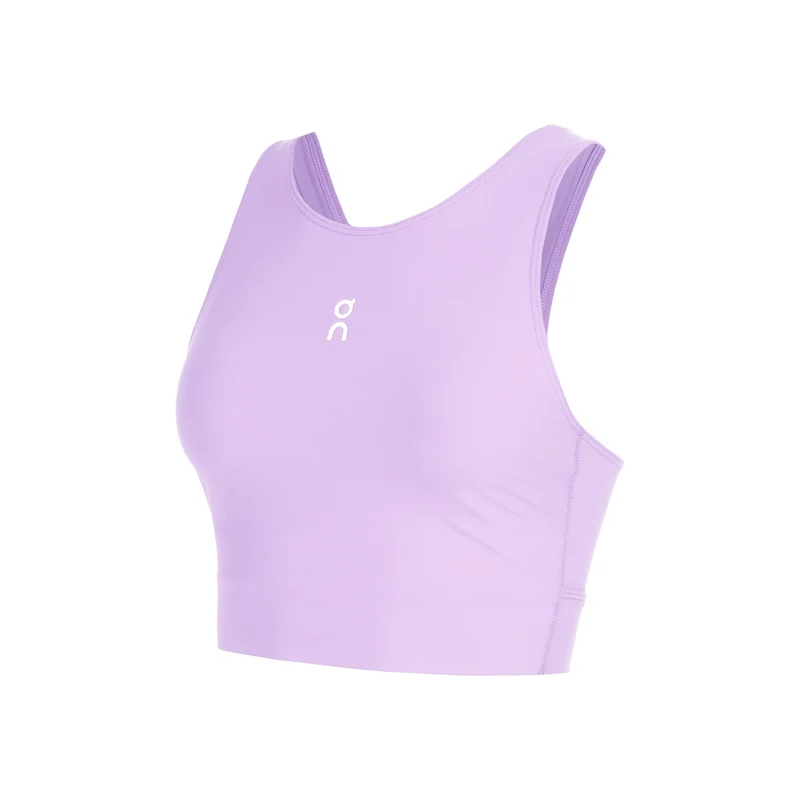 Court Crop Tank-Top Damen - flieder