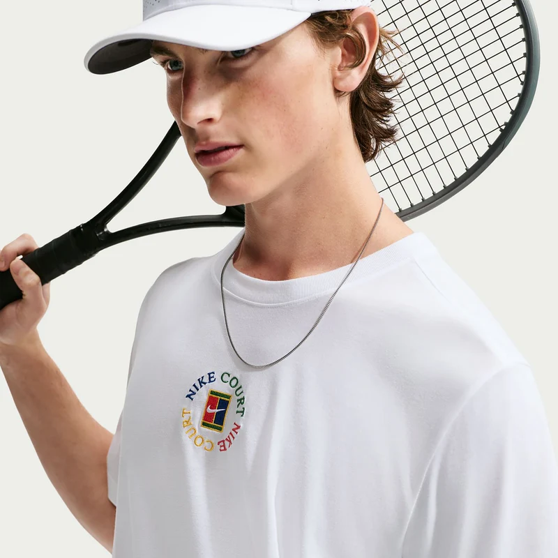 Court T-Shirt Herren - weiß