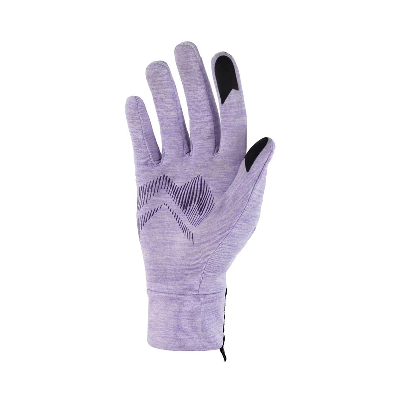DryFlx Laufhandschuhe Unisex - flieder