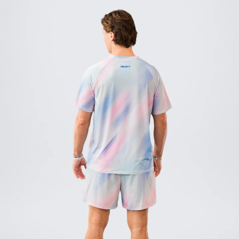 Performance T-Shirt Herren - weiß, mehrfarbig